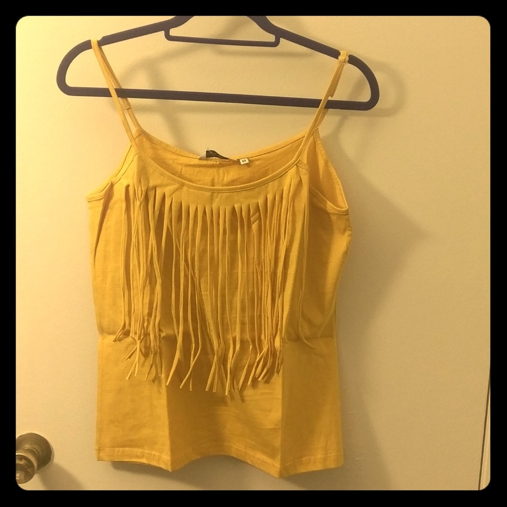 Never Say Never Fringe Top